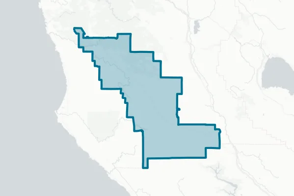 Anderson Valley Unified School District — detail map