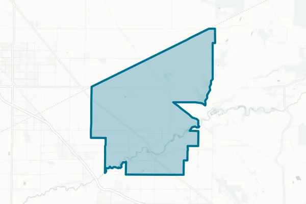 Ballico-cressey School District — detail map