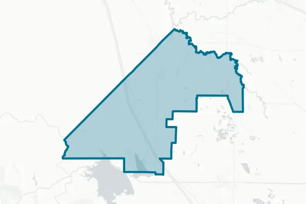 Gustine Unified School District — detail map