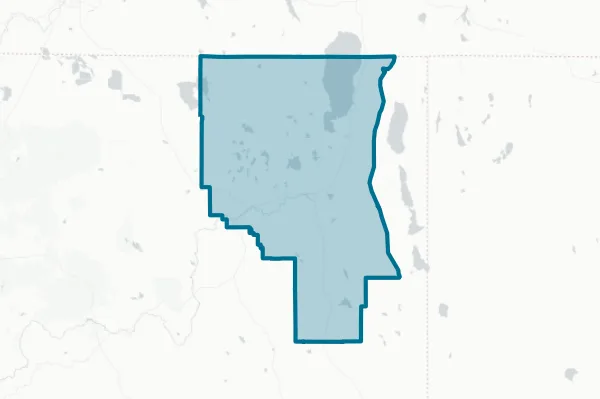 Modoc Joint Unified School District — detail map