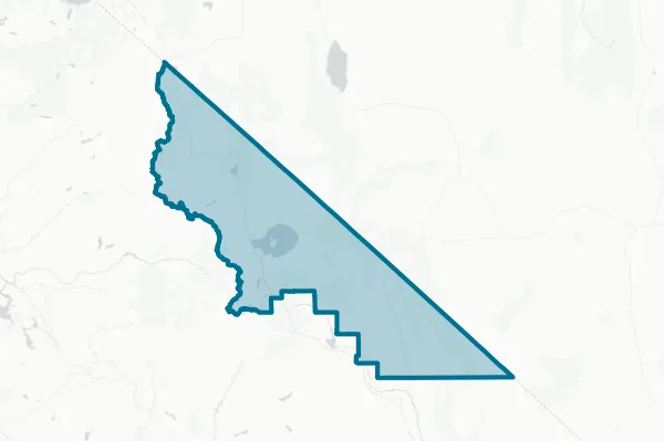 Eastern Sierra Unified School District — detail map
