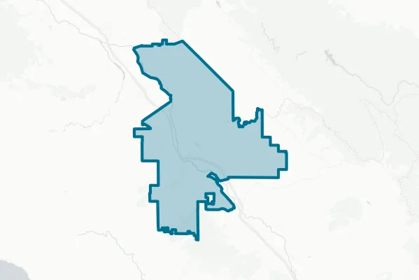 City of King City — detail map