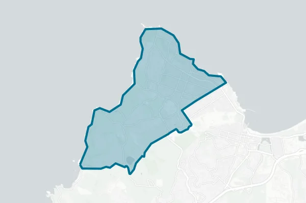 Pacific Grove Unified School District — detail map