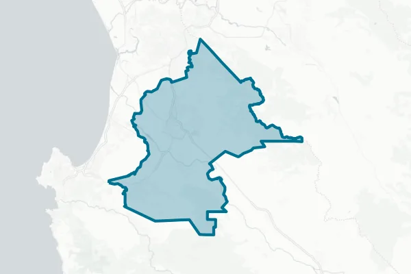 Salinas Union High School District — detail map