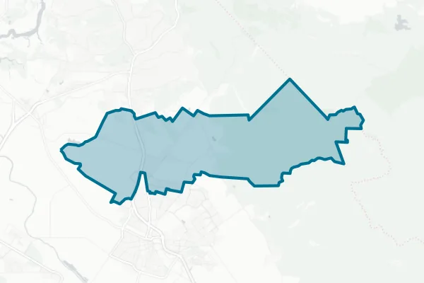 Santa Rita Union School District — detail map