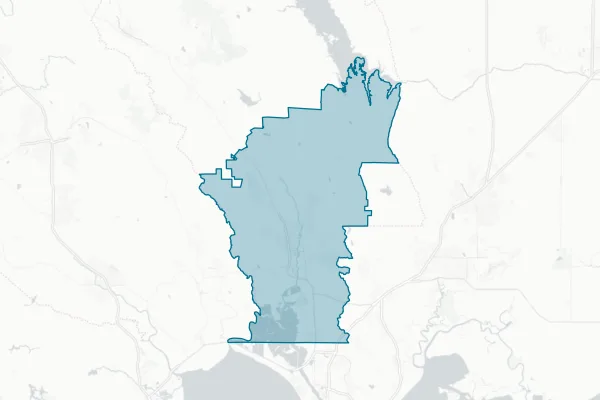 Napa Valley Unified School District — detail map