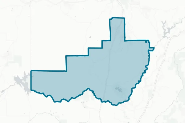 Pleasant Ridge Union Elementary School District — detail map