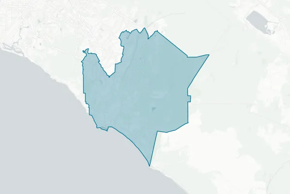 Capistrano Unified School District — detail map