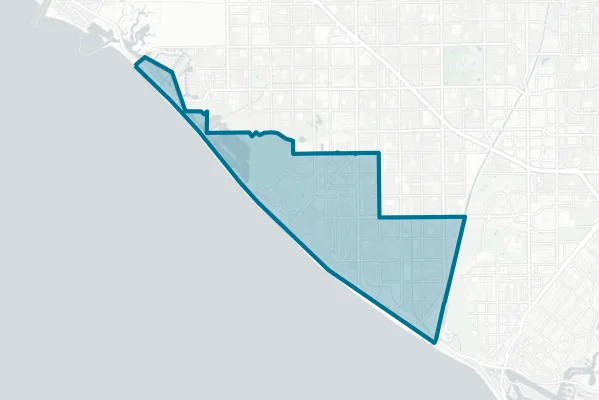 Huntington Beach City School District — detail map
