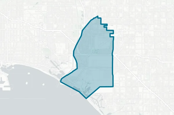 Los Alamitos Unified School District — detail map