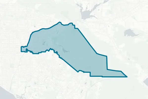 Orange Unified School District — detail map