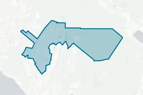 Saddleback Valley Unified School District — detail map