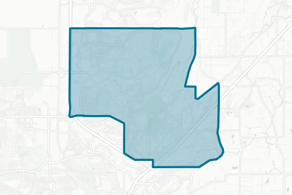 Rocklin Unified School District — detail map