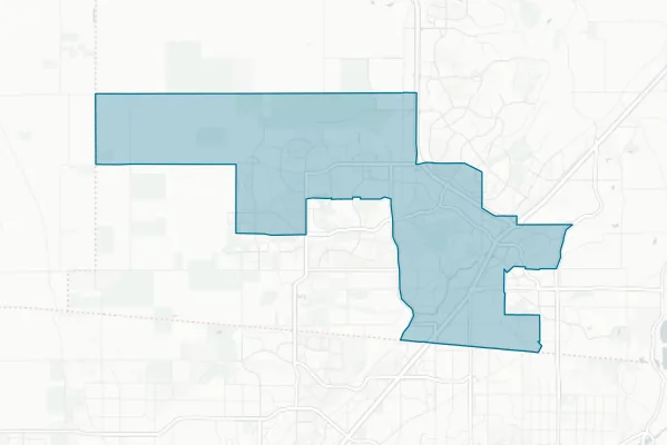 Roseville City School District — detail map