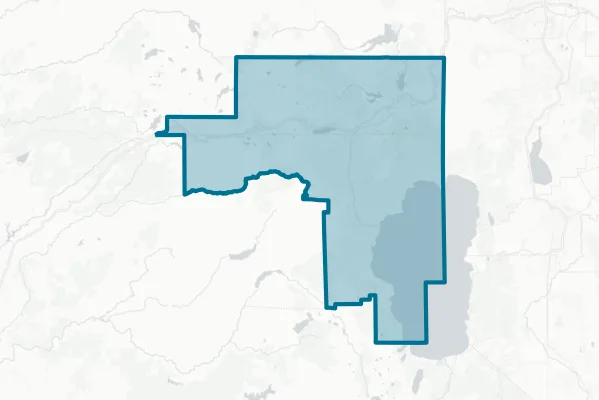 Tahoe Truckee Unified School District — detail map