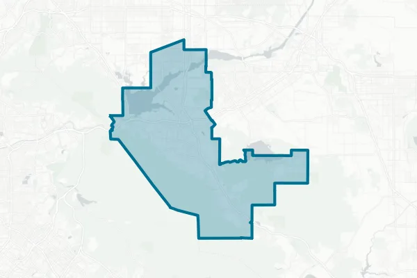 Corona-Norco Unified School District — detail map