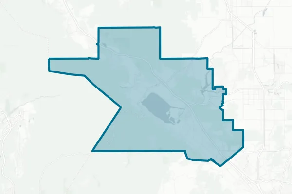 Lake Elsinore Unified School District — detail map