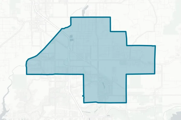 Romoland School District — detail map