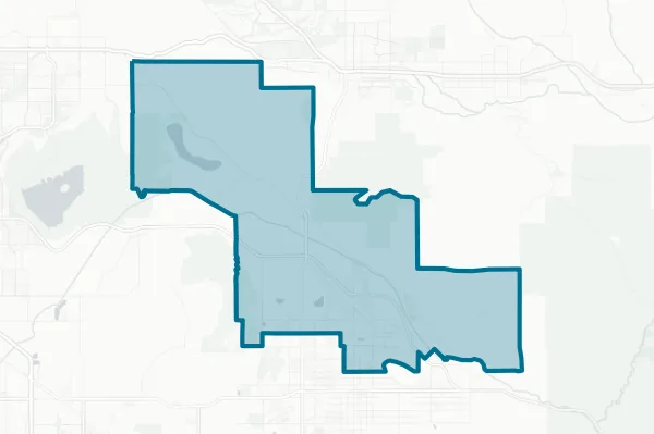 San Jacinto Unified School District — detail map