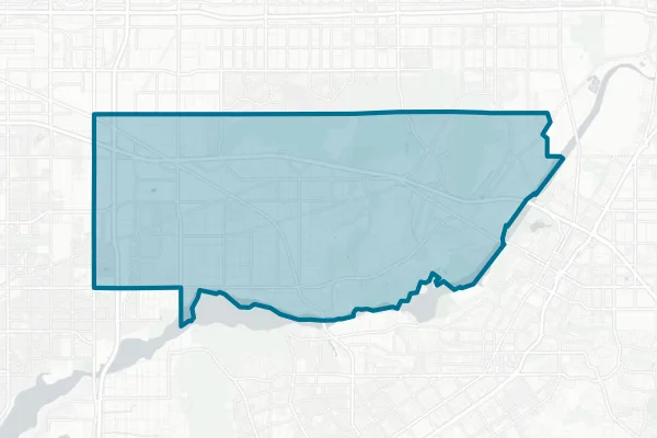 Jurupa Unified School Distirct — detail map