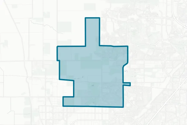 Center Joint Unified School District — detail map