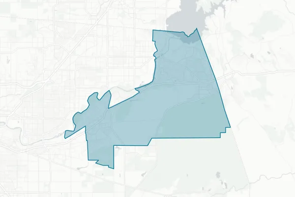 Folsom Cordova Unified School District — detail map