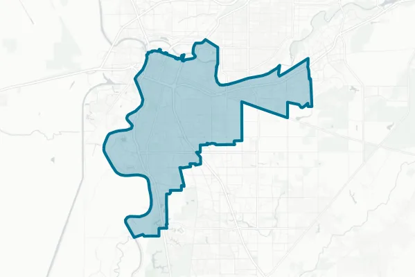 Sacramento City Unified School District — detail map
