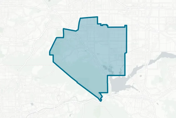 Chino Valley Unified School District — detail map