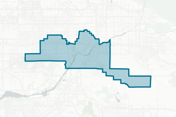 Colton Joint Unified School District — detail map