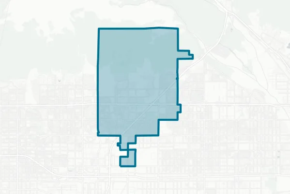 Etiwanda School District — detail map