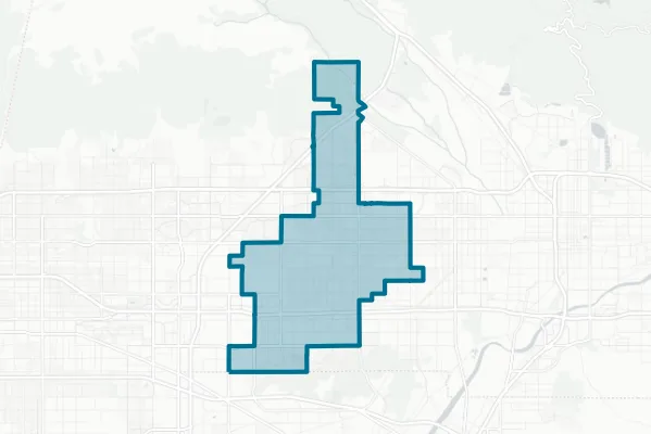 Fontana Unified School District — detail map