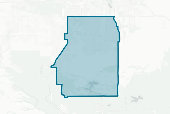 Hesperia Unified School District — detail map