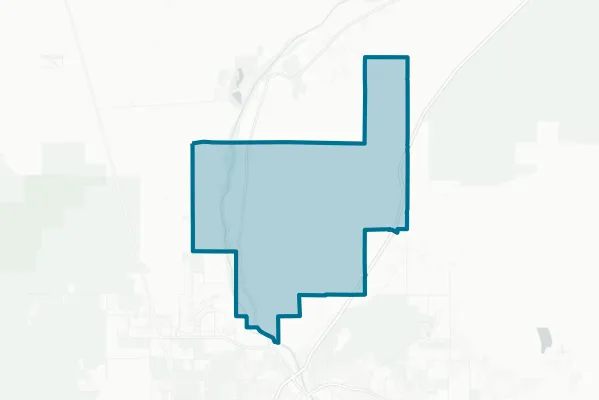 Oro Grande School District — detail map
