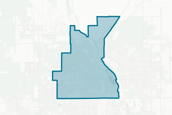 Victor Elementary School District — detail map