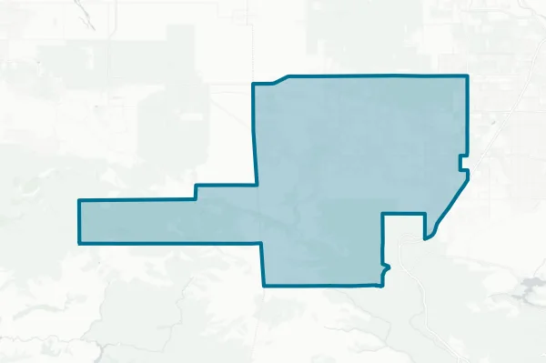 Snowline Joint Unified School District — detail map