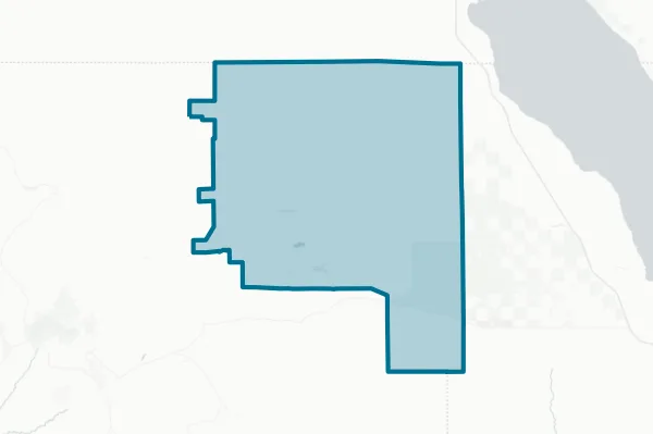 Borrego Springs Unified School District — detail map