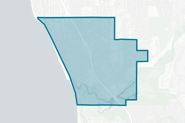 Cardiff School District — detail map