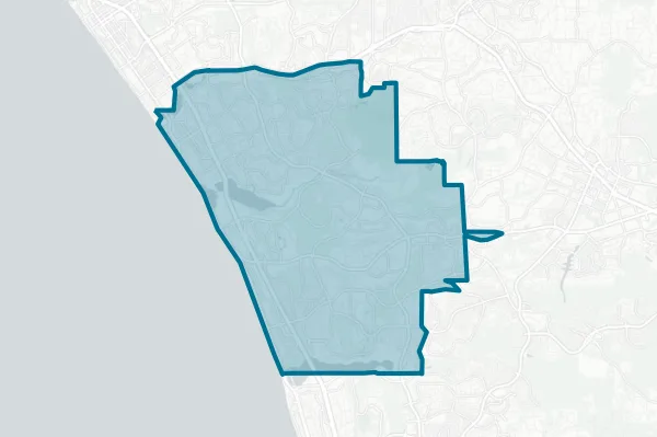 Carlsbad Unified School District — detail map