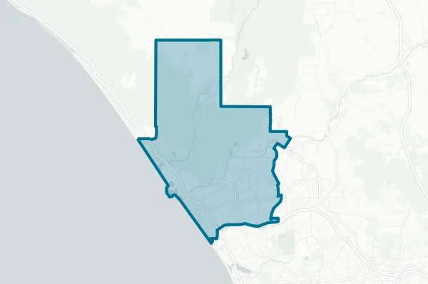 Oceanside Unified School District — detail map