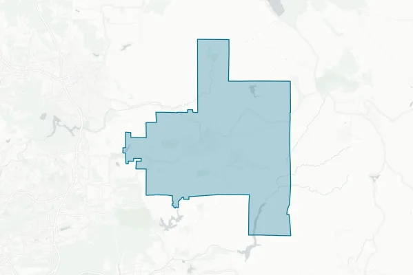 Ramona Unified School District — detail map