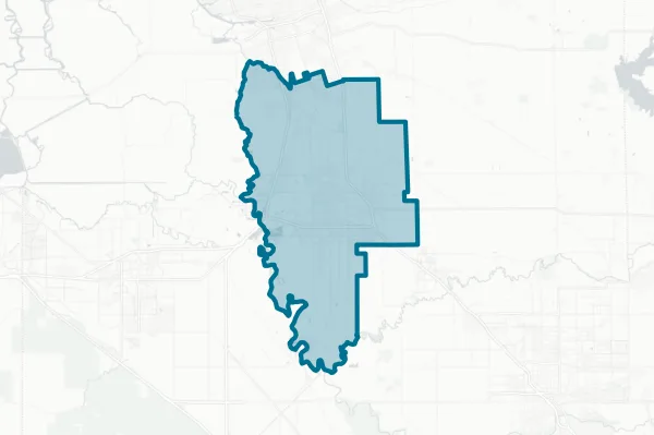 Manteca Unified School District — detail map