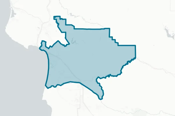 Lucia Mar Unified School District — detail map