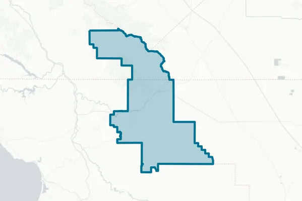 Shandon Joint Unified School District — detail map
