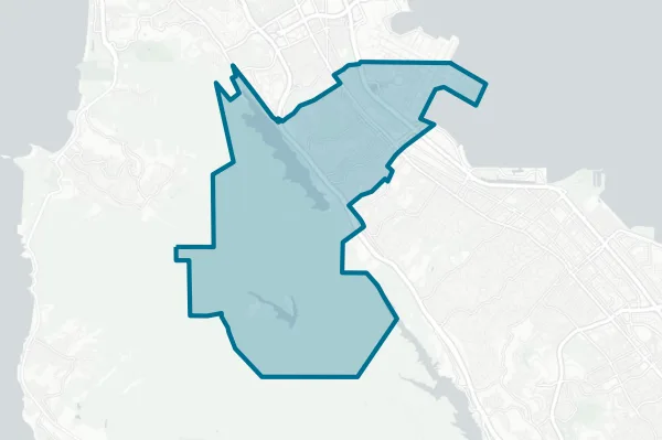 Millbrae School District — detail map