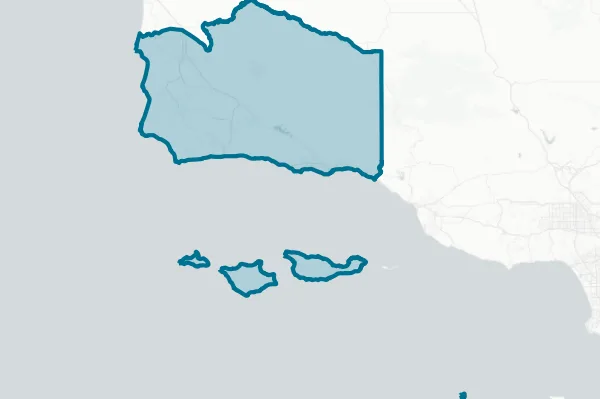 Santa Barbara Unified School District — detail map