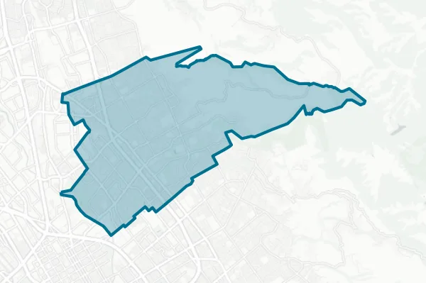 Berryessa Union School District — detail map