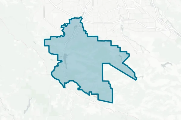 Los Gatos Union School District — detail map