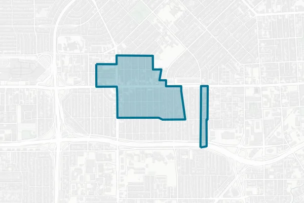 Luther Burbank School District — detail map