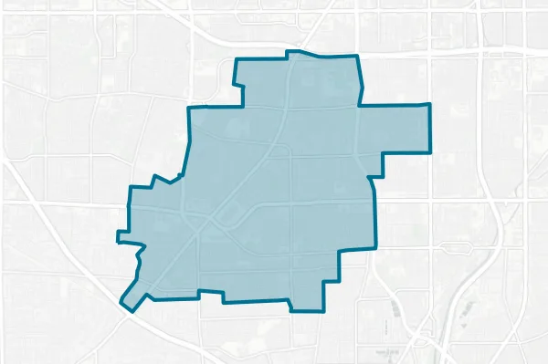 Moreland School District — detail map