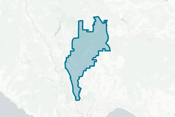 Scotts Valley Unified School District — detail map